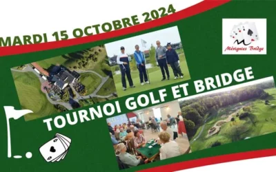 Compétition Golf et Bridge – mardi 15 octobre