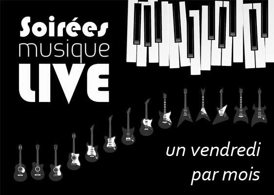 soirées musique live club house de Mérignies Golf