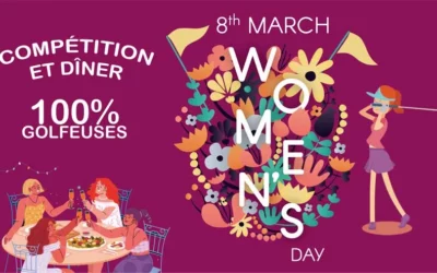 WOMEN’S DAY – Compétition et dîner le 8 mars