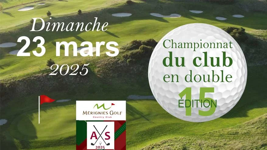 Championnat du Club en Double – Dimanche 23 mars